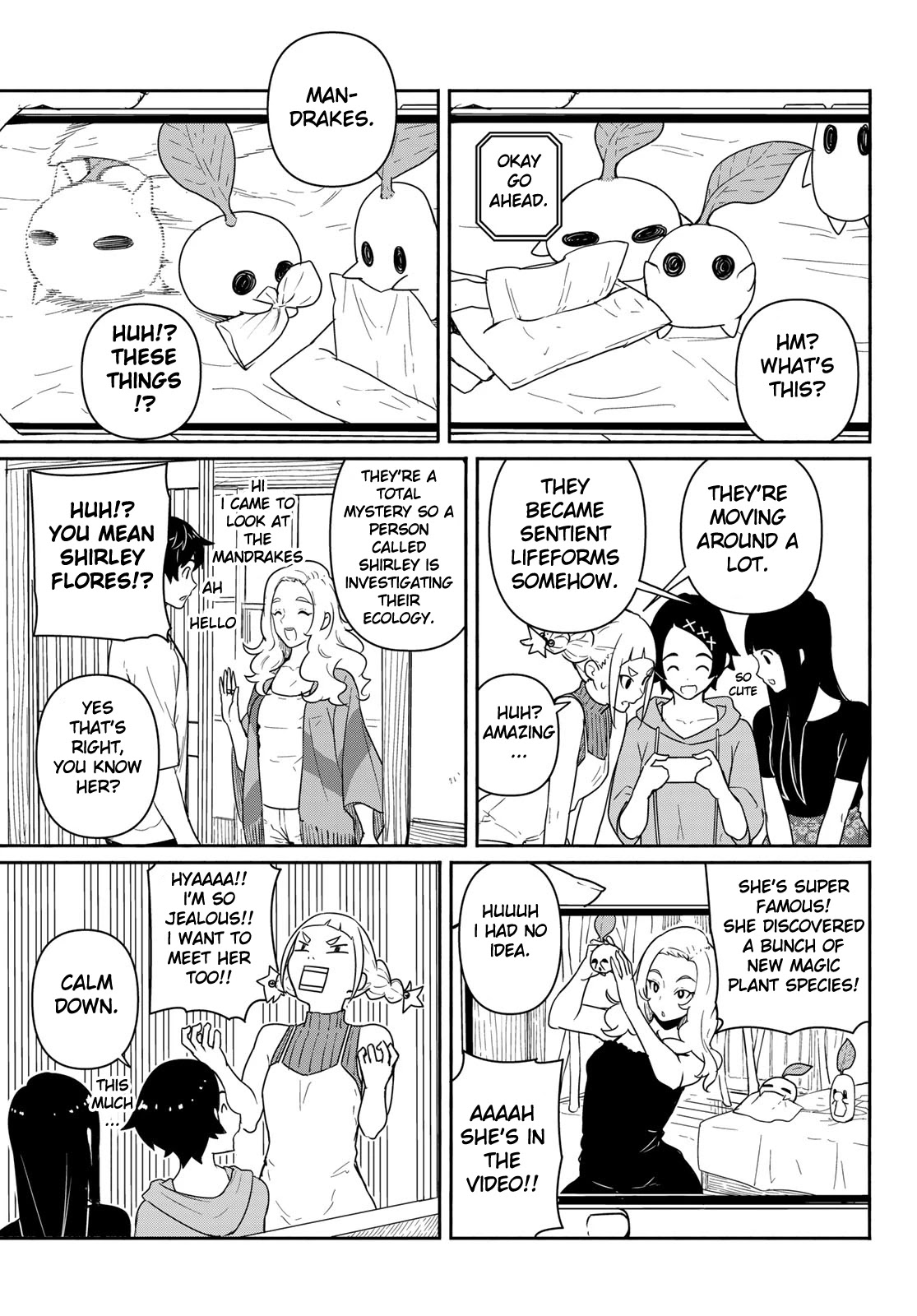 Flying Witch (ISHIZUKA Chihiro) Chapter 58 page 17 - Chapter 58: Family reunion after 4 months, multiplying best friend
