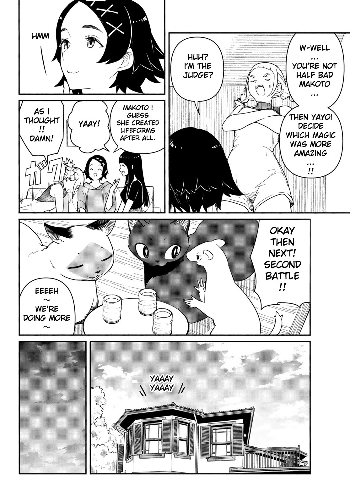 Flying Witch (ISHIZUKA Chihiro) Chapter 58 page 18 - Chapter 58: Family reunion after 4 months, multiplying best friend