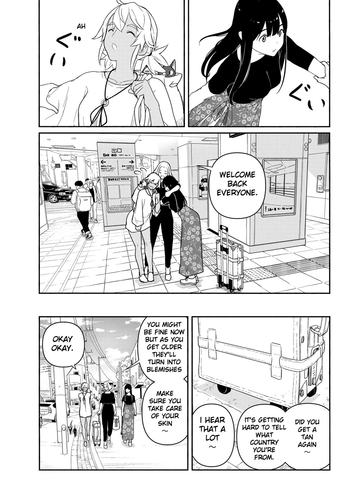 Flying Witch (ISHIZUKA Chihiro) Chapter 58 page 5 - Chapter 58: Family reunion after 4 months, multiplying best friend