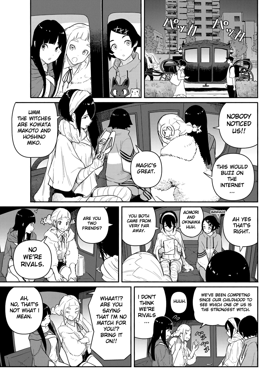 Flying Witch (ISHIZUKA Chihiro) Chapter 59 page 11 - Chapter 59: Work in the city