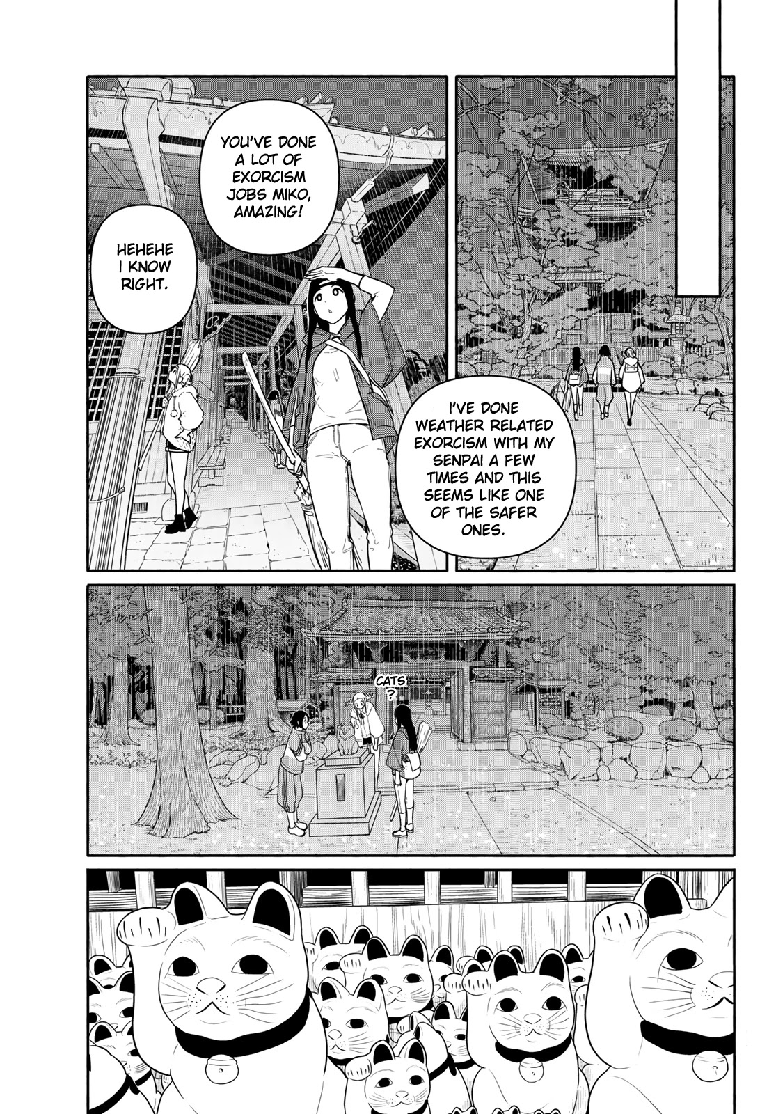 Flying Witch (ISHIZUKA Chihiro) Chapter 59 page 19 - Chapter 59: Work in the city