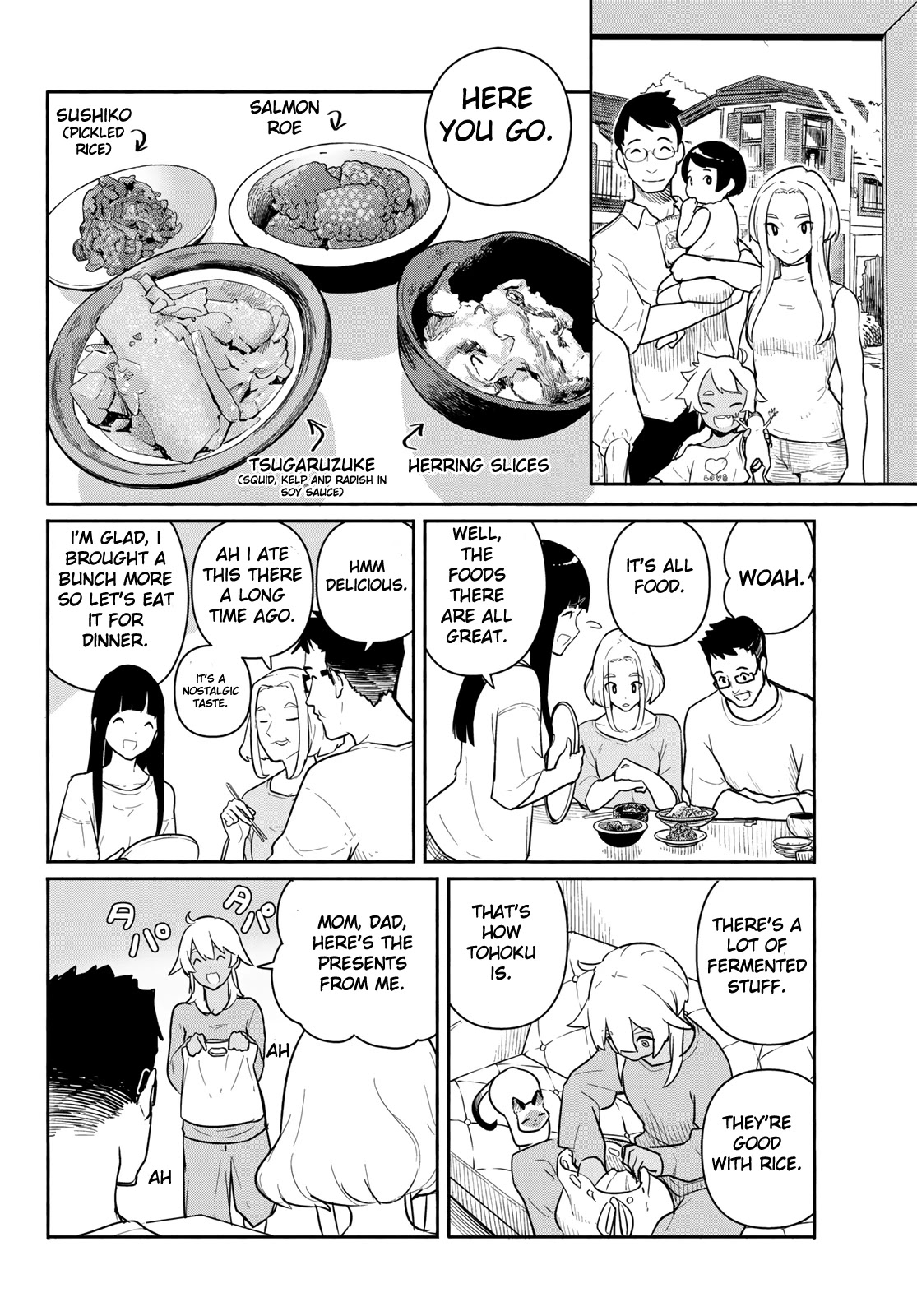Flying Witch (ISHIZUKA Chihiro) Chapter 59 page 2 - Chapter 59: Work in the city