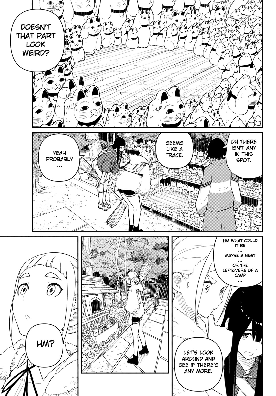 Flying Witch (ISHIZUKA Chihiro) Chapter 59 page 21 - Chapter 59: Work in the city