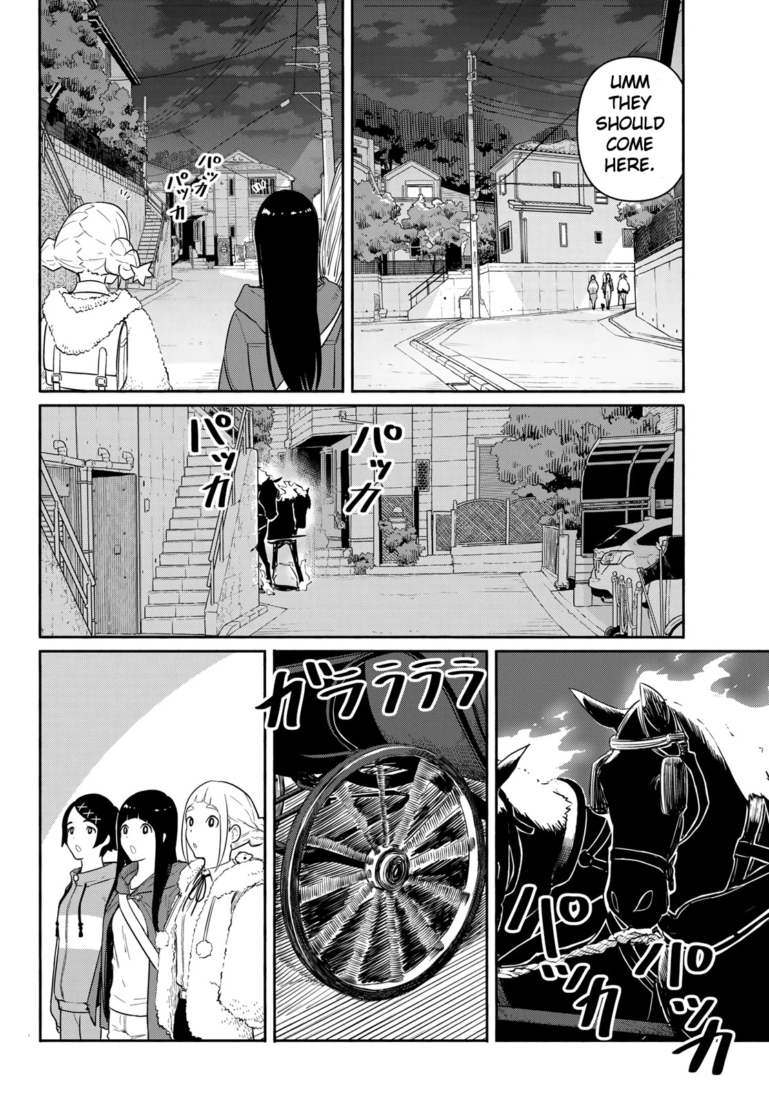 Flying Witch (ISHIZUKA Chihiro) Chapter 59 page 8 - Chapter 59: Work in the city