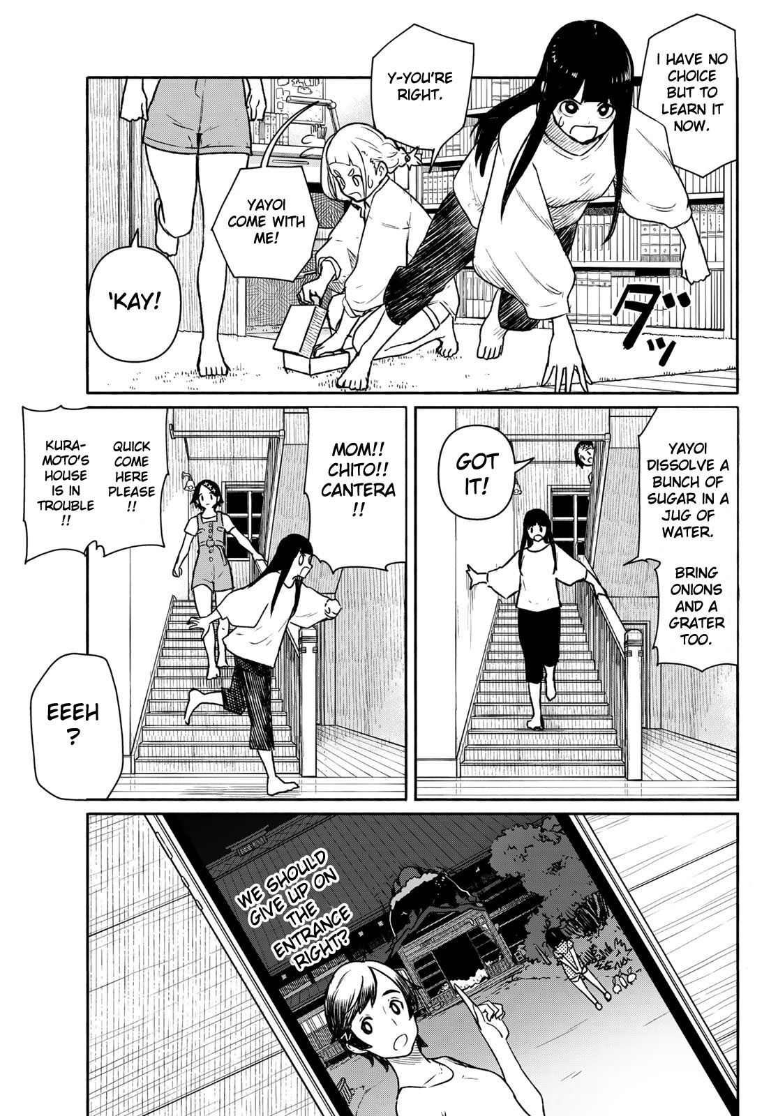 Flying Witch (ISHIZUKA Chihiro) Chapter 63 page 19 - Chapter 63: Opening a hole, balming the bones