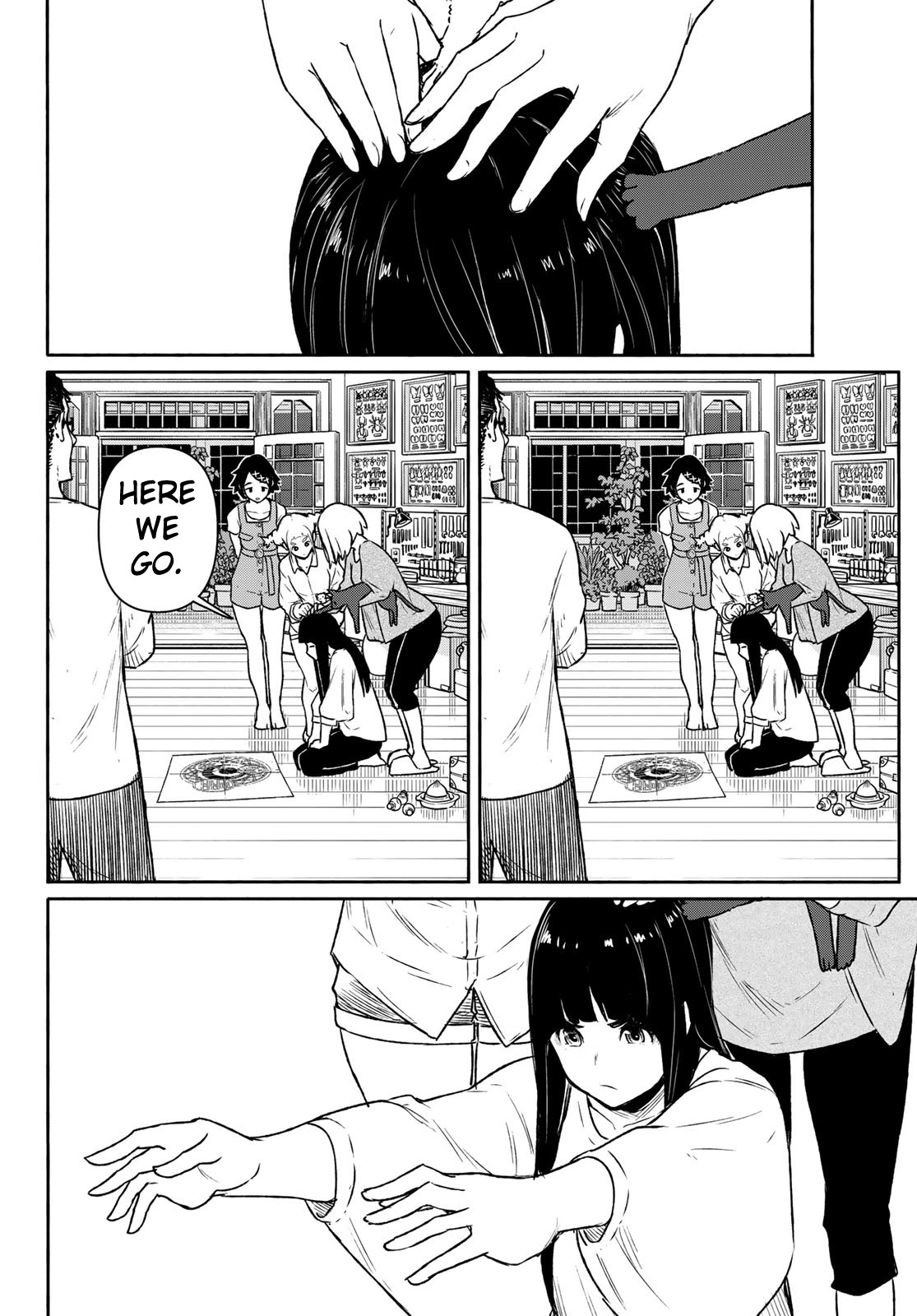 Flying Witch (ISHIZUKA Chihiro) Chapter 63 page 22 - Chapter 63: Opening a hole, balming the bones