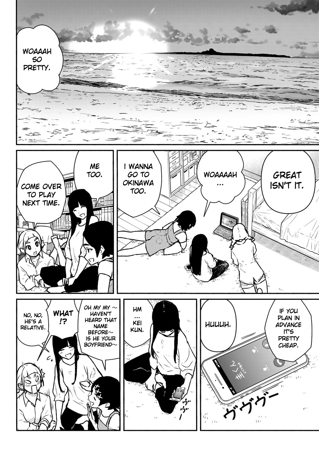Flying Witch (ISHIZUKA Chihiro) Chapter 63 page 6 - Chapter 63: Opening a hole, balming the bones