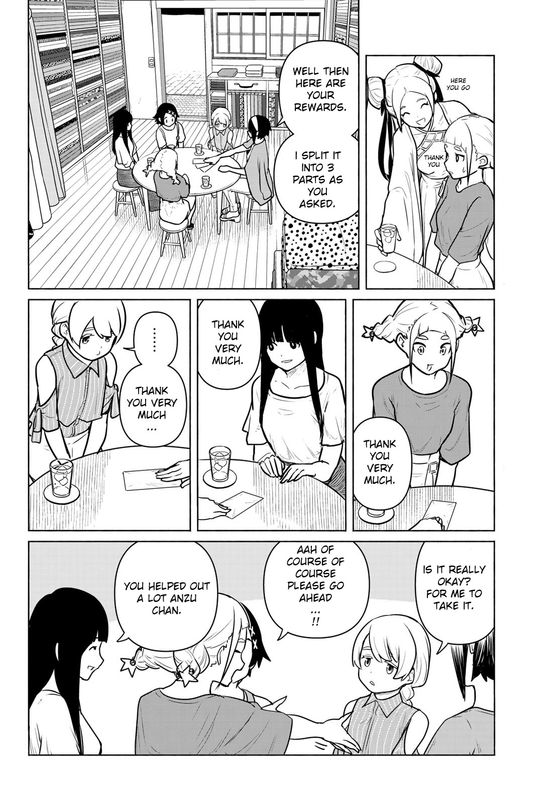 Flying Witch (ISHIZUKA Chihiro) Chapter 64 page 10 - Chapter 64: The cloth user witch
