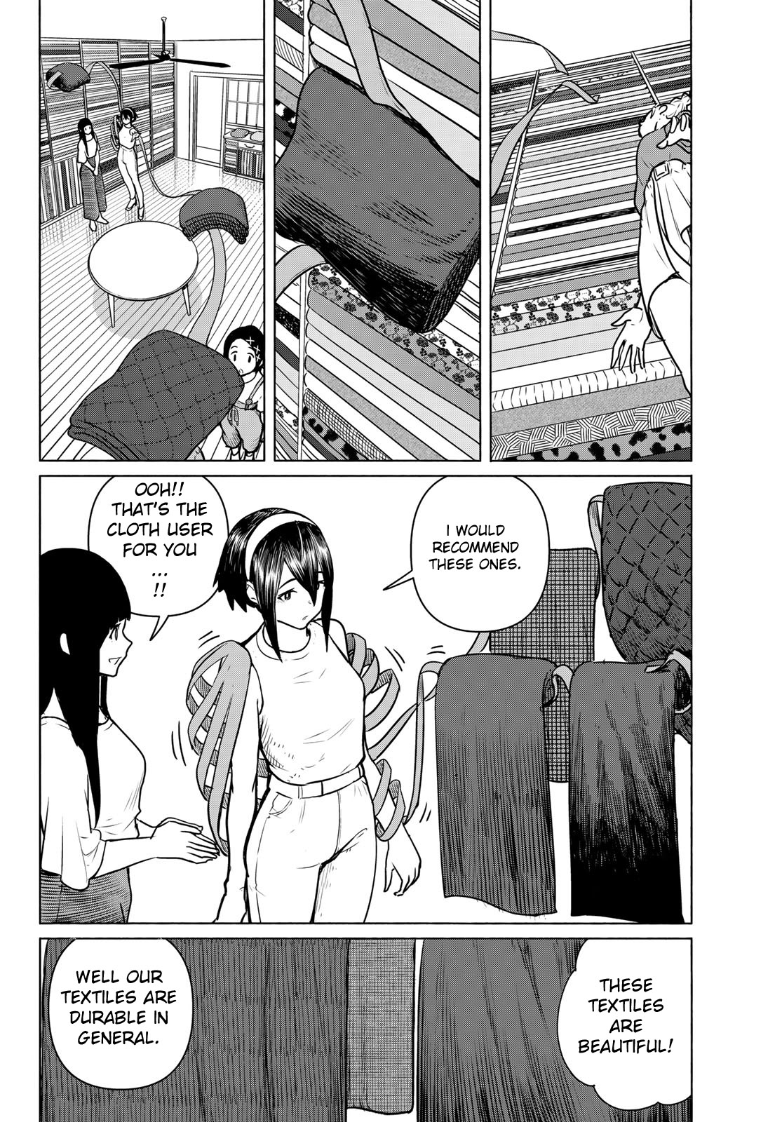 Flying Witch (ISHIZUKA Chihiro) Chapter 64 page 14 - Chapter 64: The cloth user witch