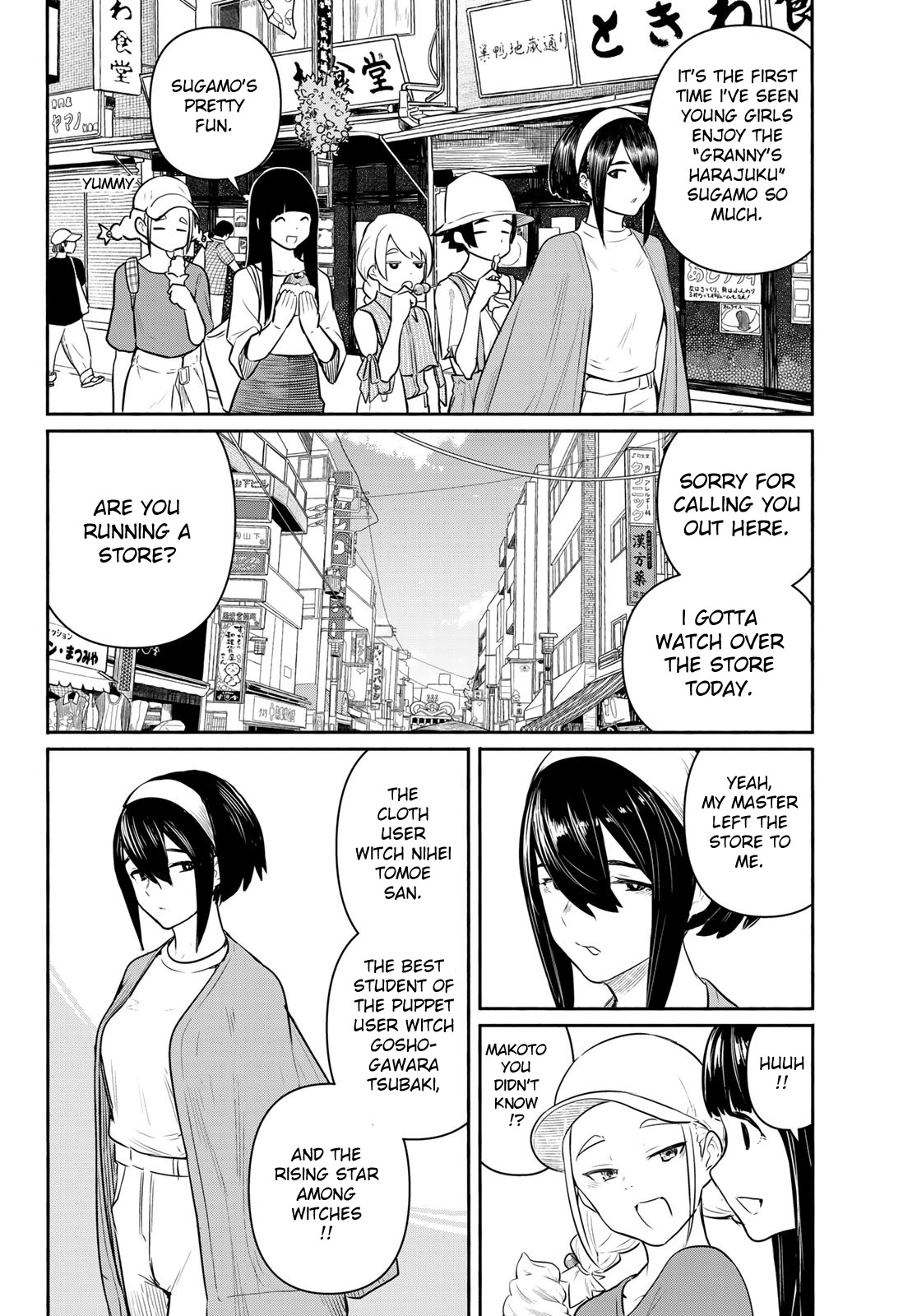 Flying Witch (ISHIZUKA Chihiro) Chapter 64 page 4 - Chapter 64: The cloth user witch