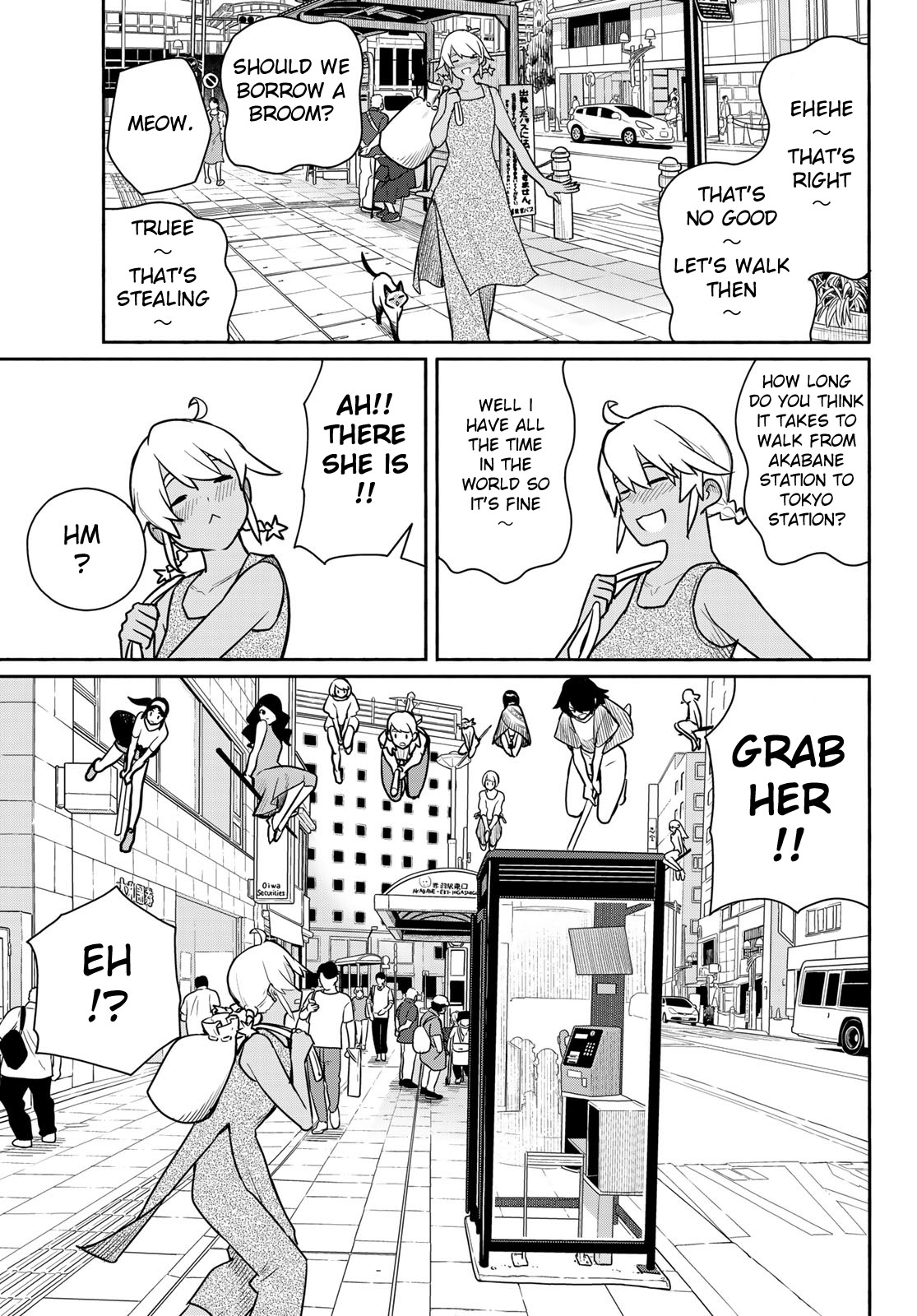 Flying Witch (ISHIZUKA Chihiro) Chapter 65 page 31 - Chapter 65: Be careful not to miss your ride