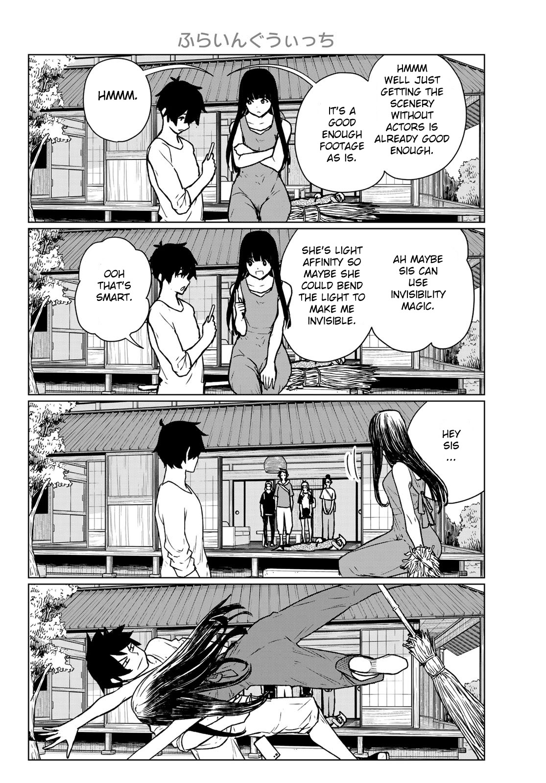 Flying Witch (ISHIZUKA Chihiro) Chapter 66 page 10 - Chapter 66: The marvelous magician sisters
