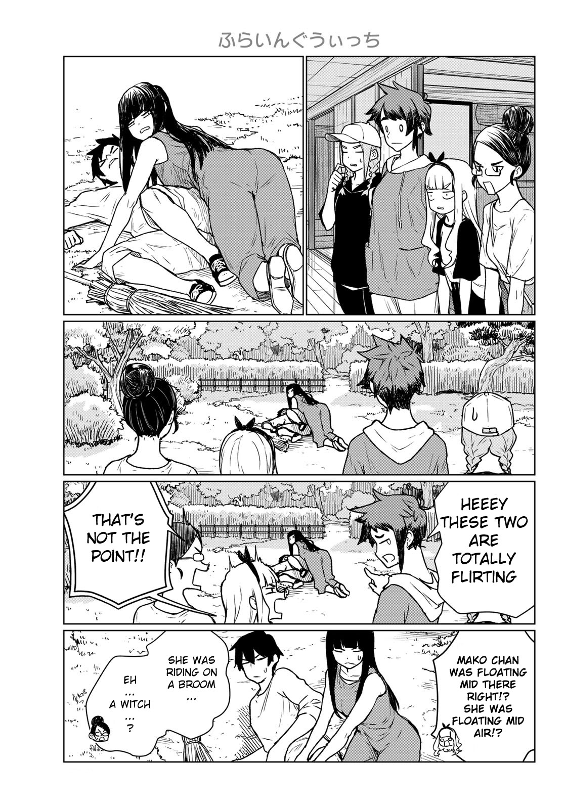 Flying Witch (ISHIZUKA Chihiro) Chapter 66 page 11 - Chapter 66: The marvelous magician sisters
