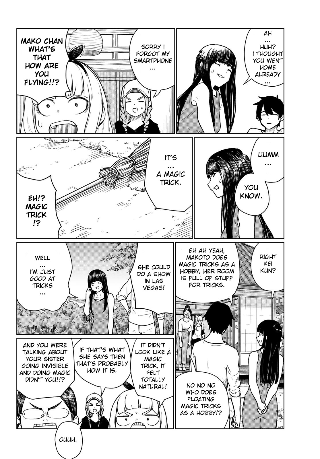 Flying Witch (ISHIZUKA Chihiro) Chapter 66 page 12 - Chapter 66: The marvelous magician sisters
