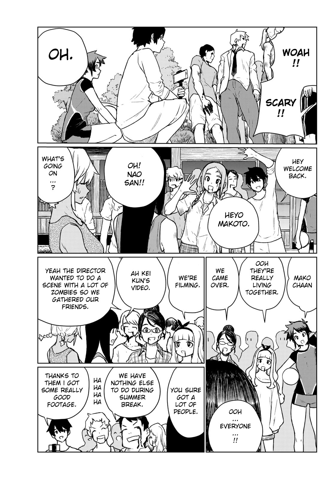 Flying Witch (ISHIZUKA Chihiro) Chapter 66 page 3 - Chapter 66: The marvelous magician sisters