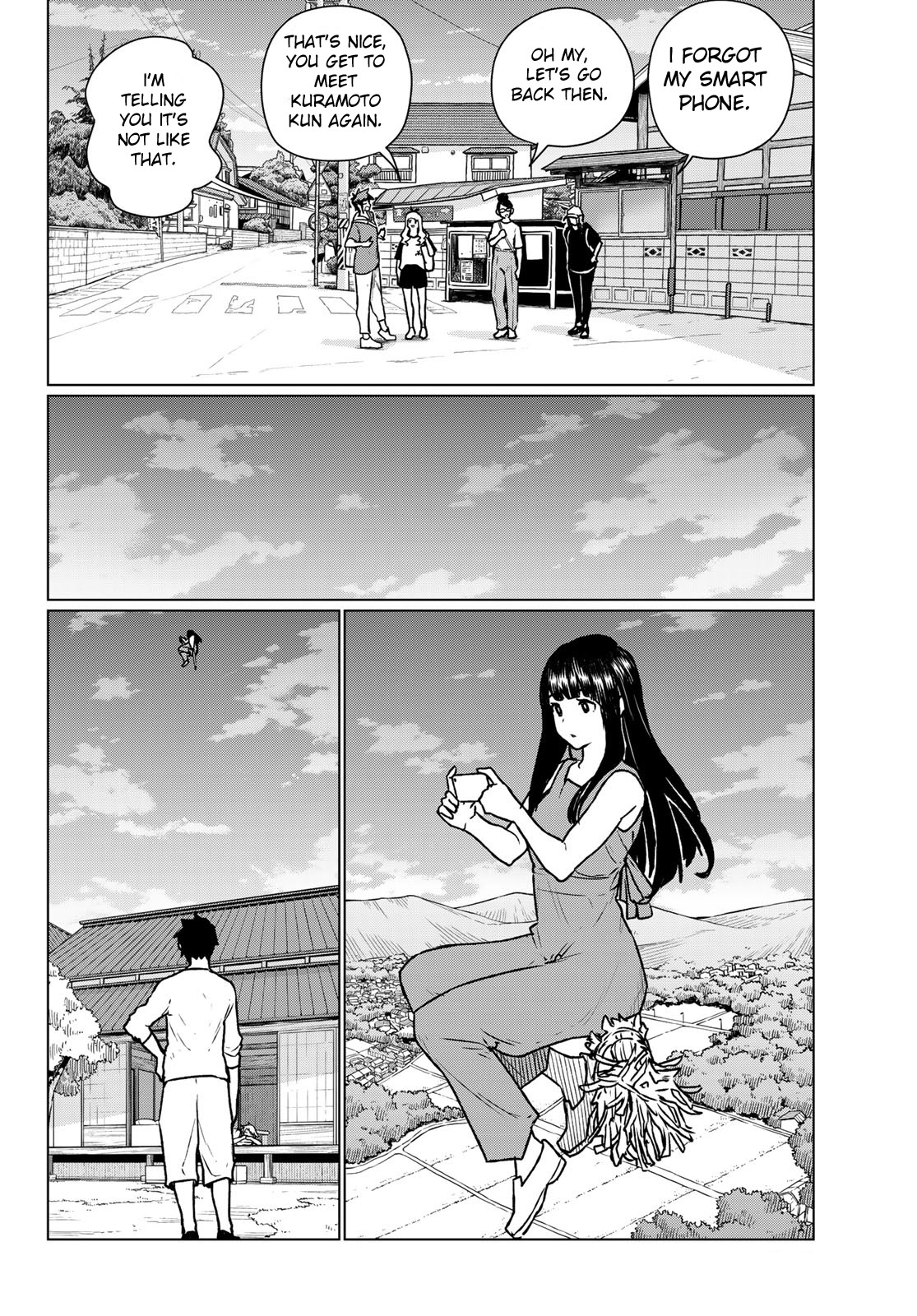 Flying Witch (ISHIZUKA Chihiro) Chapter 66 page 8 - Chapter 66: The marvelous magician sisters