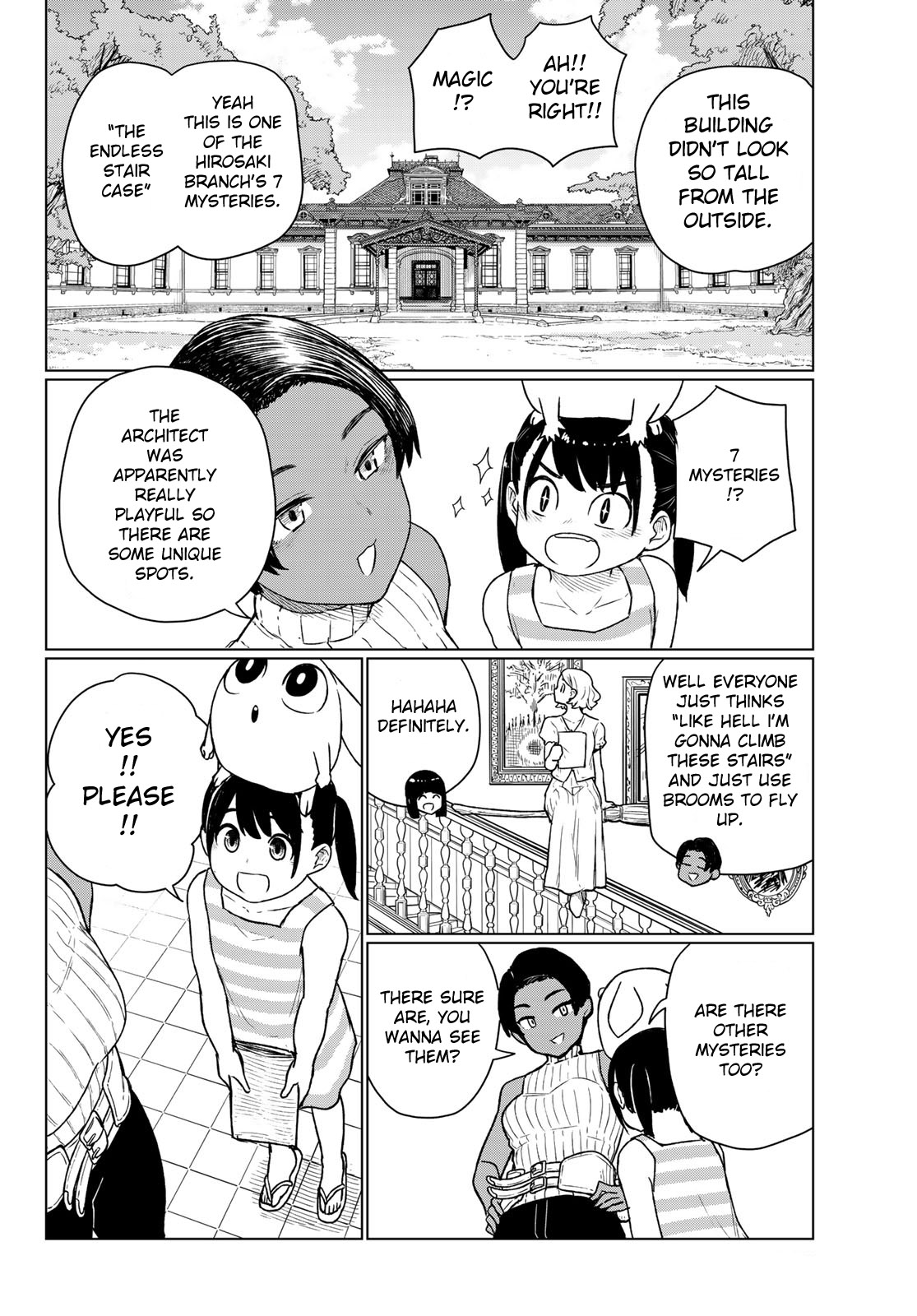 Flying Witch (ISHIZUKA Chihiro) Chapter 67 page 14 - Chapter 67: A field trip of the 7 mysteries