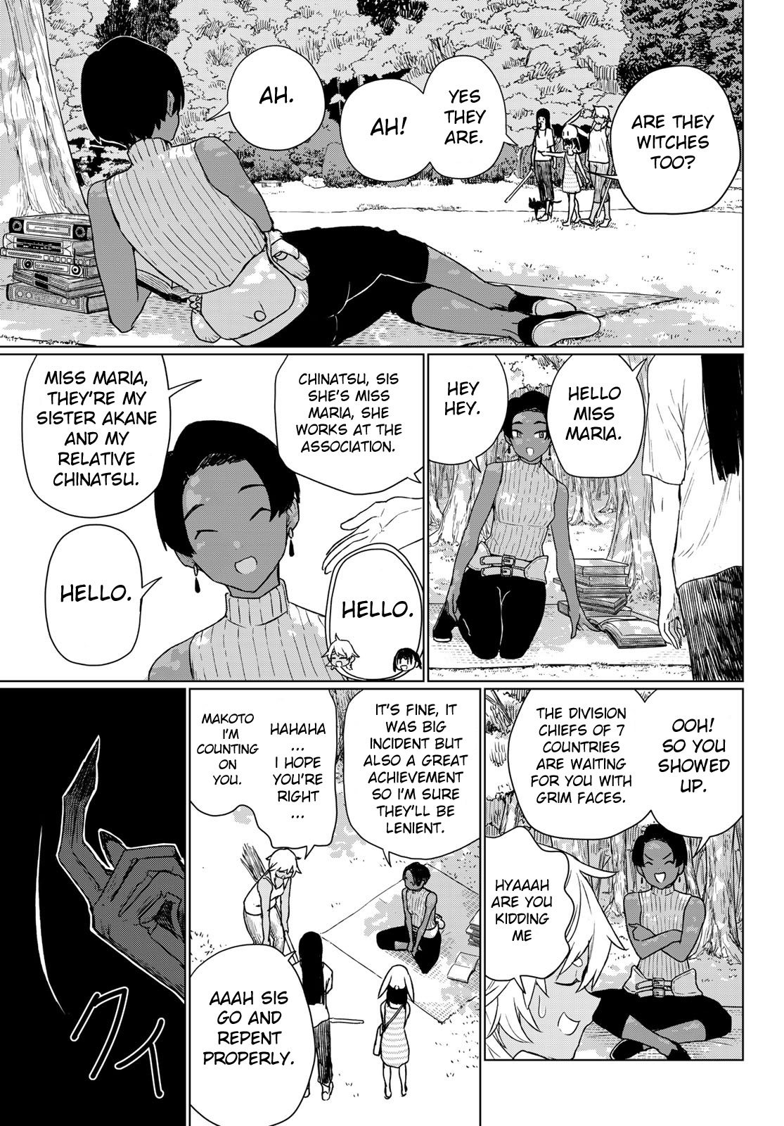 Flying Witch (ISHIZUKA Chihiro) Chapter 67 page 9 - Chapter 67: A field trip of the 7 mysteries