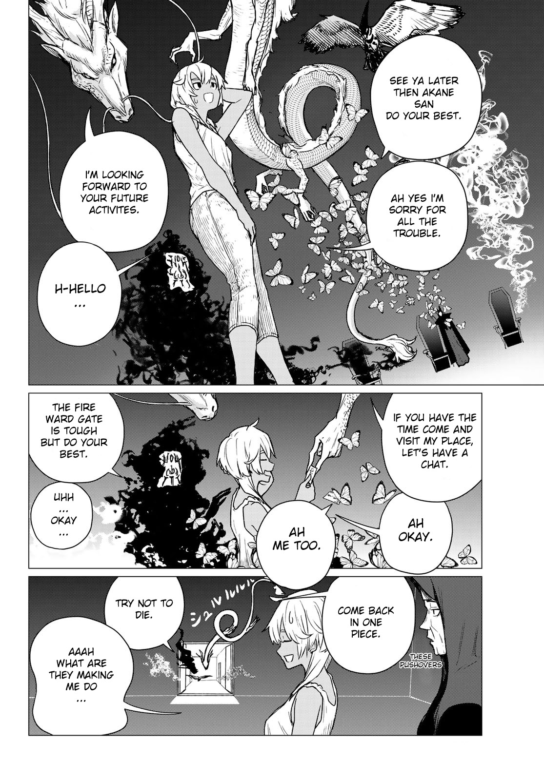 Flying Witch (ISHIZUKA Chihiro) Chapter 68 page 6 - Chapter 68: The fire ward gate