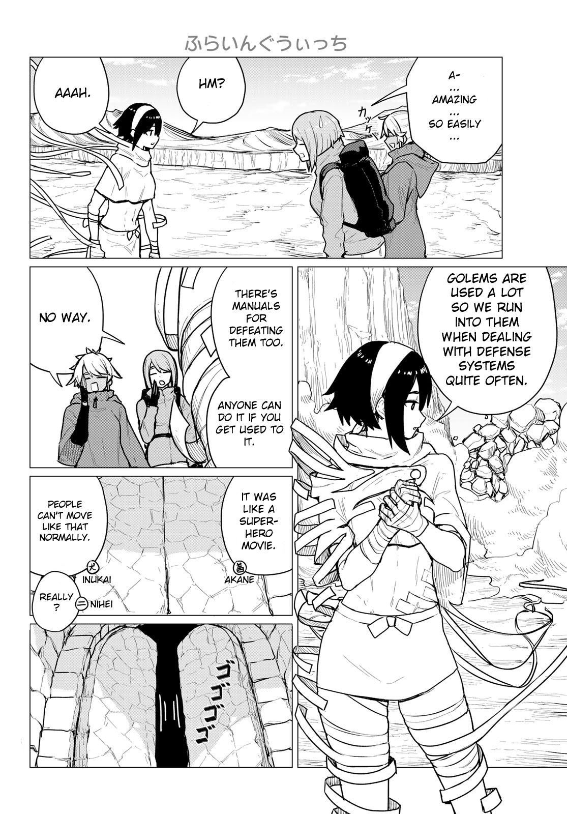 Flying Witch (ISHIZUKA Chihiro) Chapter 69 page 11 - Chapter 69: Rock at the first gate, pot at the second