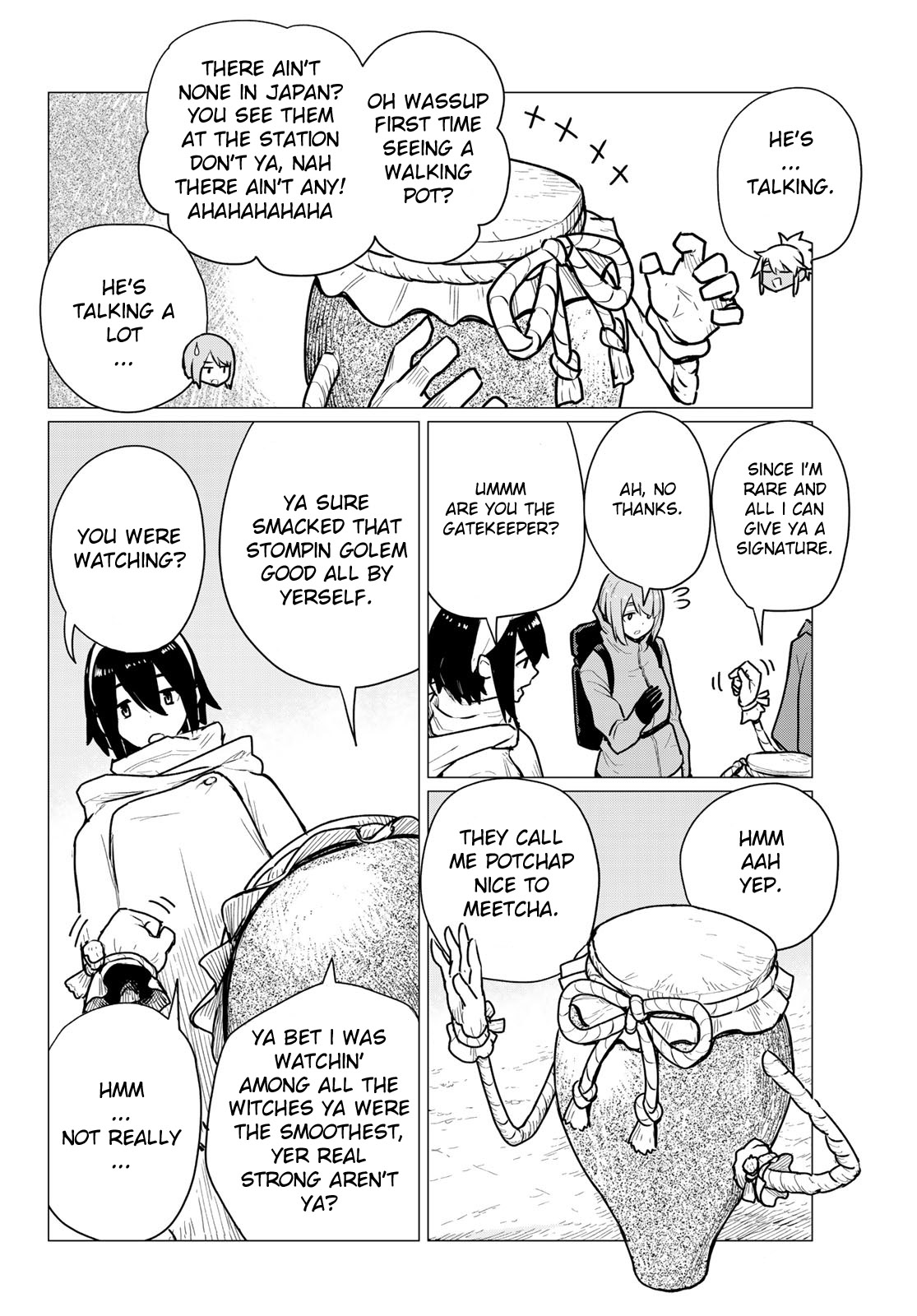 Flying Witch (ISHIZUKA Chihiro) Chapter 69 page 17 - Chapter 69: Rock at the first gate, pot at the second