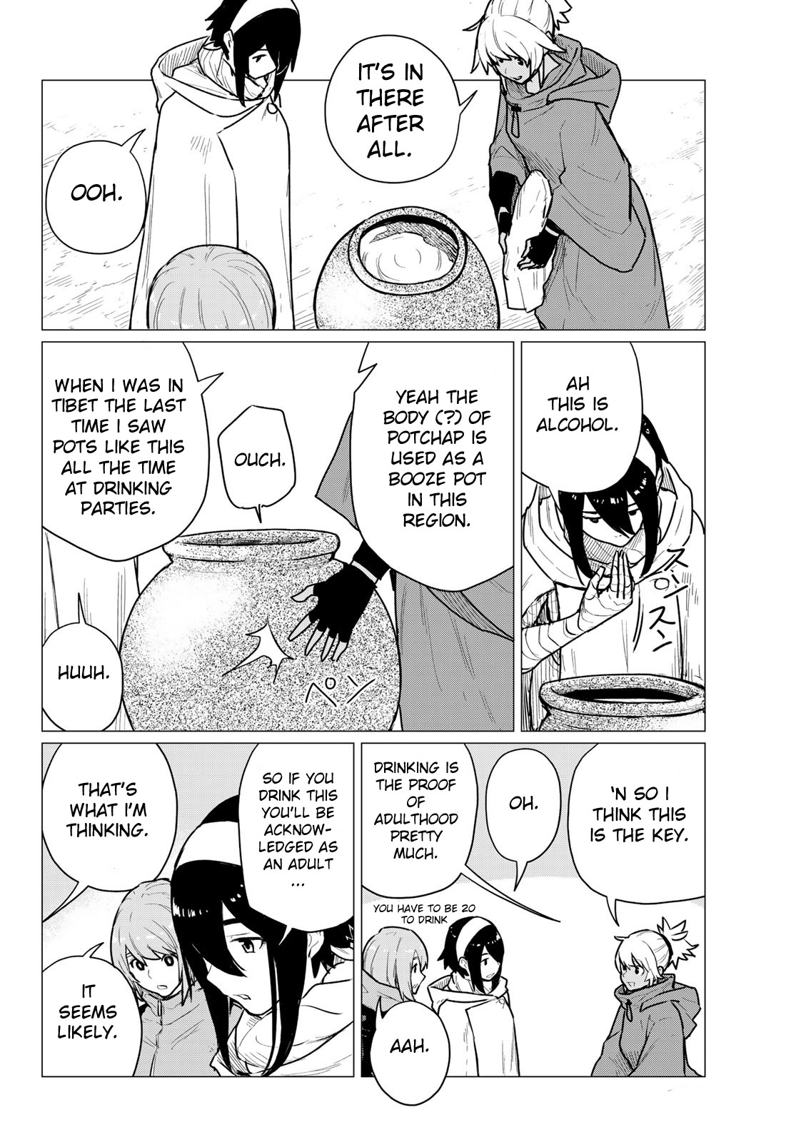 Flying Witch (ISHIZUKA Chihiro) Chapter 69 page 23 - Chapter 69: Rock at the first gate, pot at the second