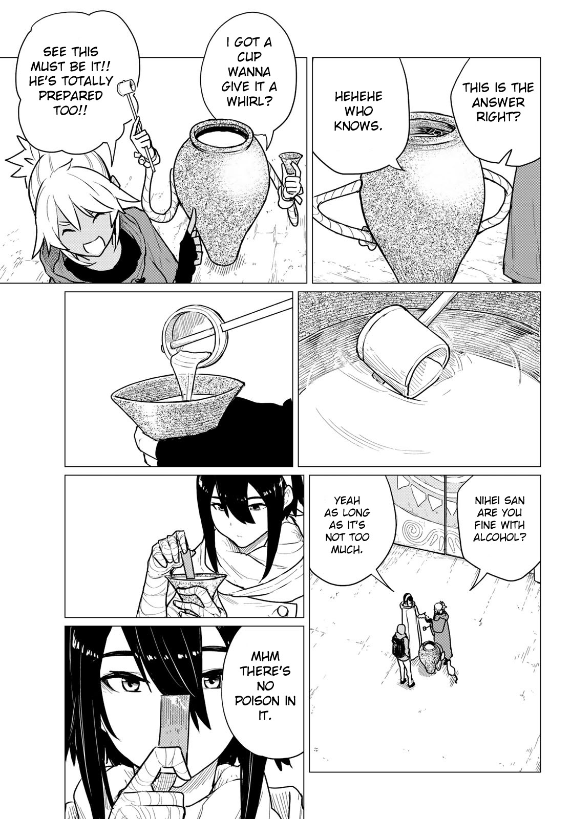 Flying Witch (ISHIZUKA Chihiro) Chapter 69 page 24 - Chapter 69: Rock at the first gate, pot at the second
