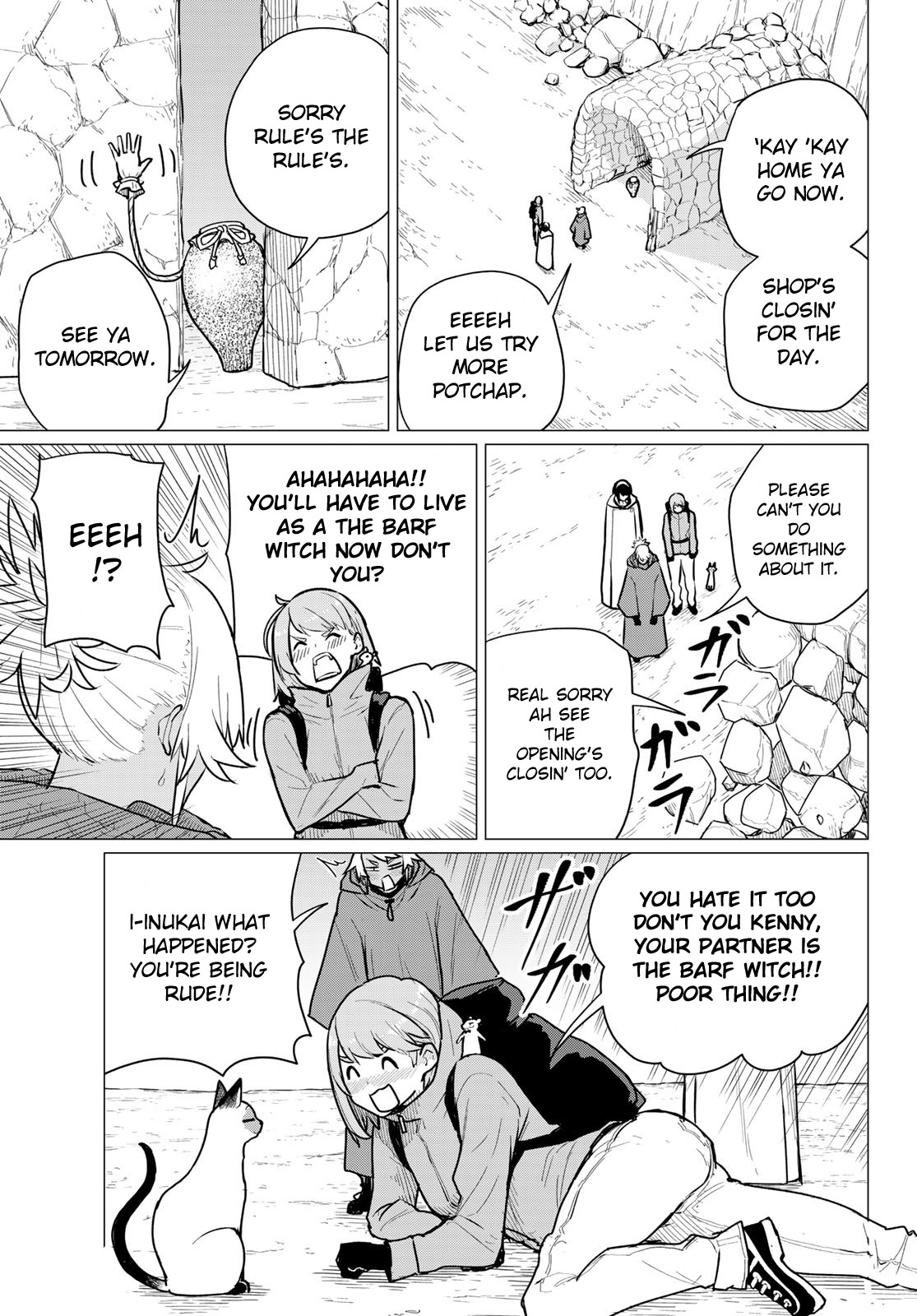 Flying Witch (ISHIZUKA Chihiro) Chapter 69 page 28 - Chapter 69: Rock at the first gate, pot at the second