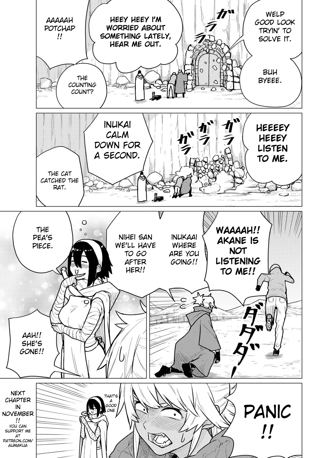 Flying Witch (ISHIZUKA Chihiro) Chapter 69 page 30 - Chapter 69: Rock at the first gate, pot at the second