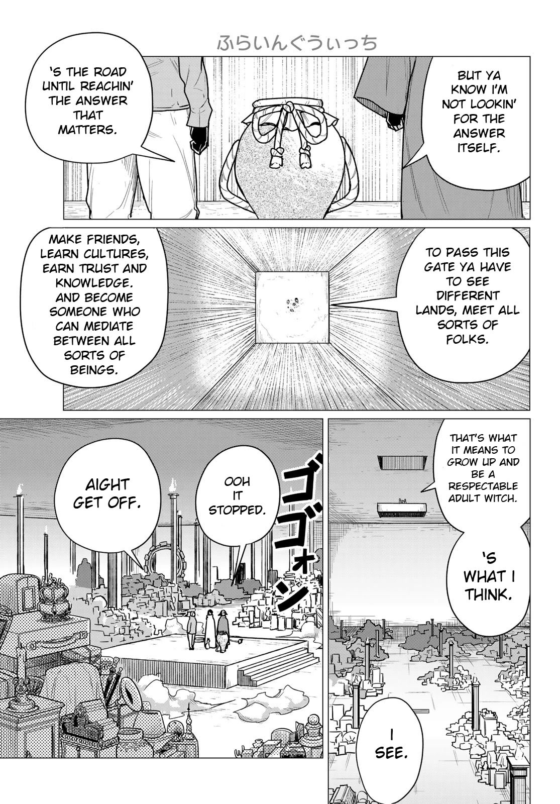 Flying Witch (ISHIZUKA Chihiro) Chapter 70 page 31 - Chapter 70: Adult witch
