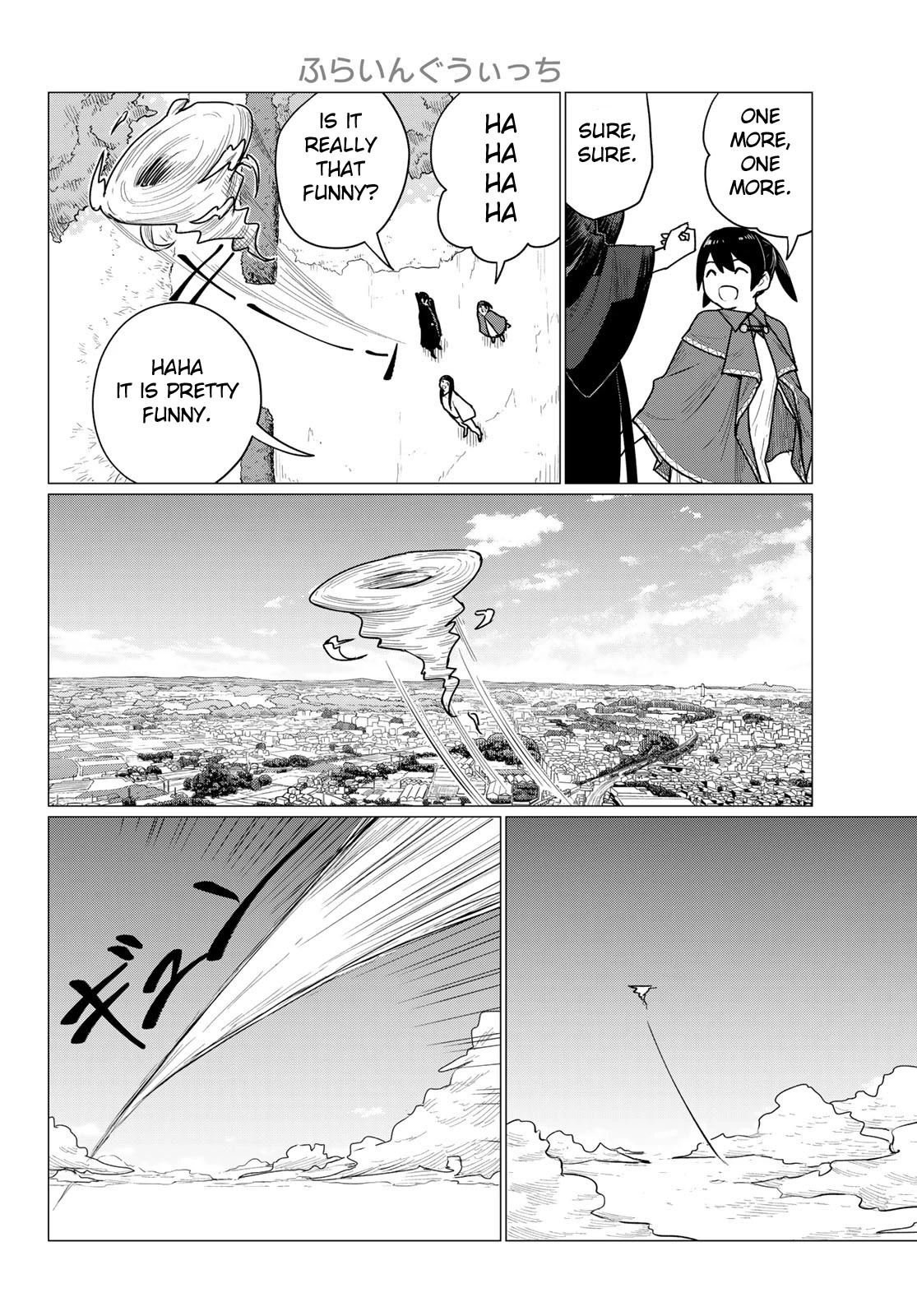 Flying Witch (ISHIZUKA Chihiro) Chapter 71 page 22 - Chapter 71: Senpai, robes, picture book, typhoon
