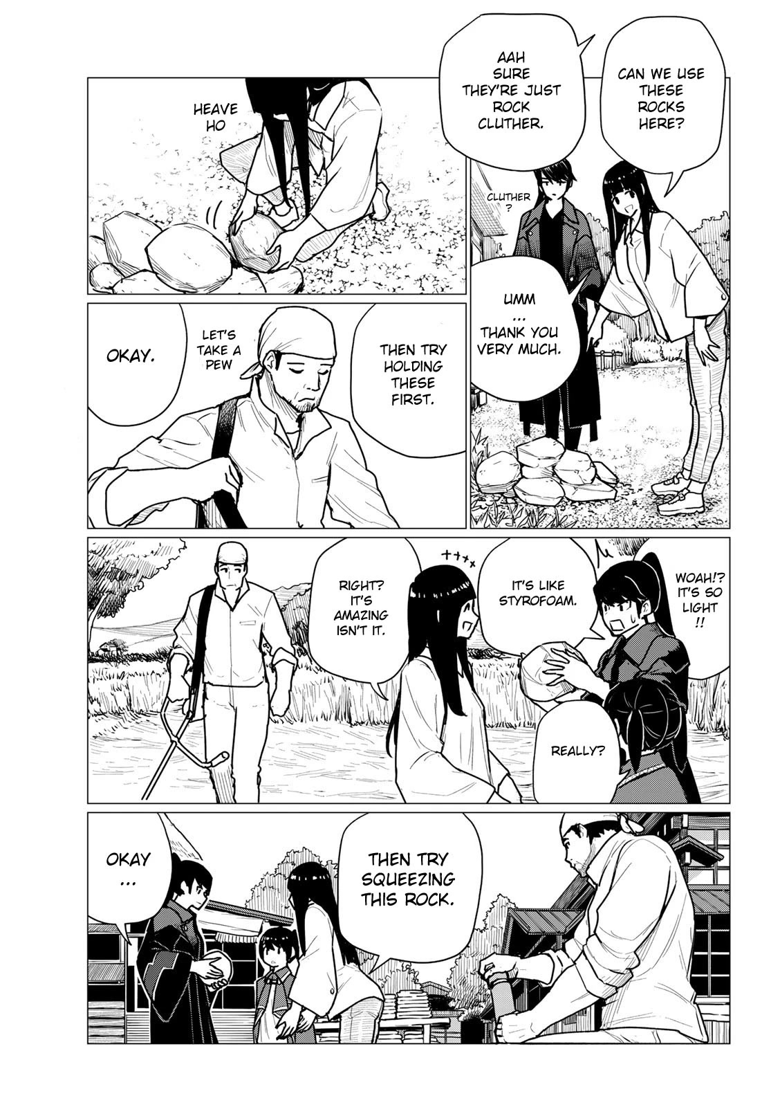 Flying Witch (ISHIZUKA Chihiro) Chapter 71 page 9 - Chapter 71: Senpai, robes, picture book, typhoon