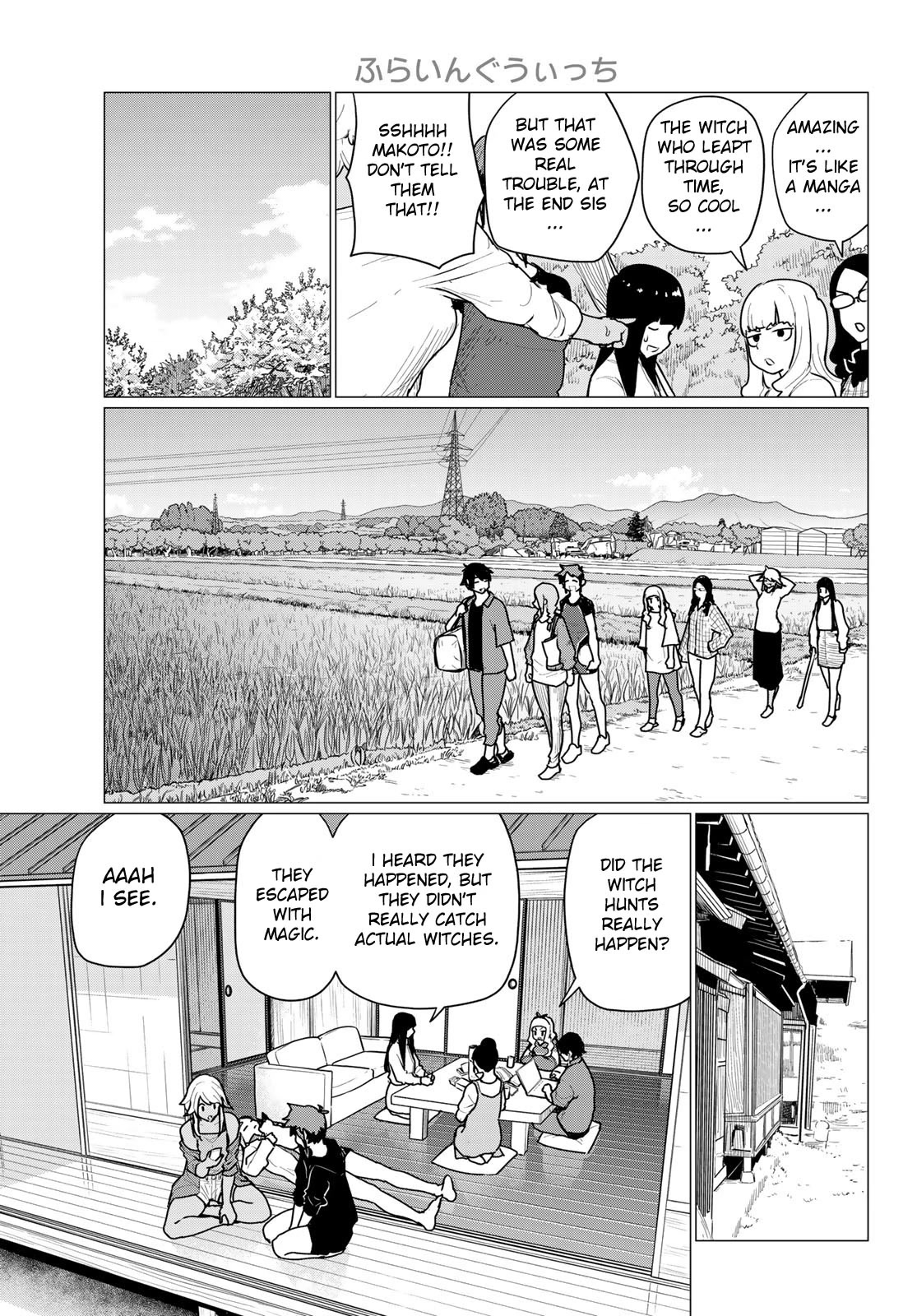 Flying Witch (ISHIZUKA Chihiro) Chapter 72 page 11 - Chapter 72: Sudden gremlin