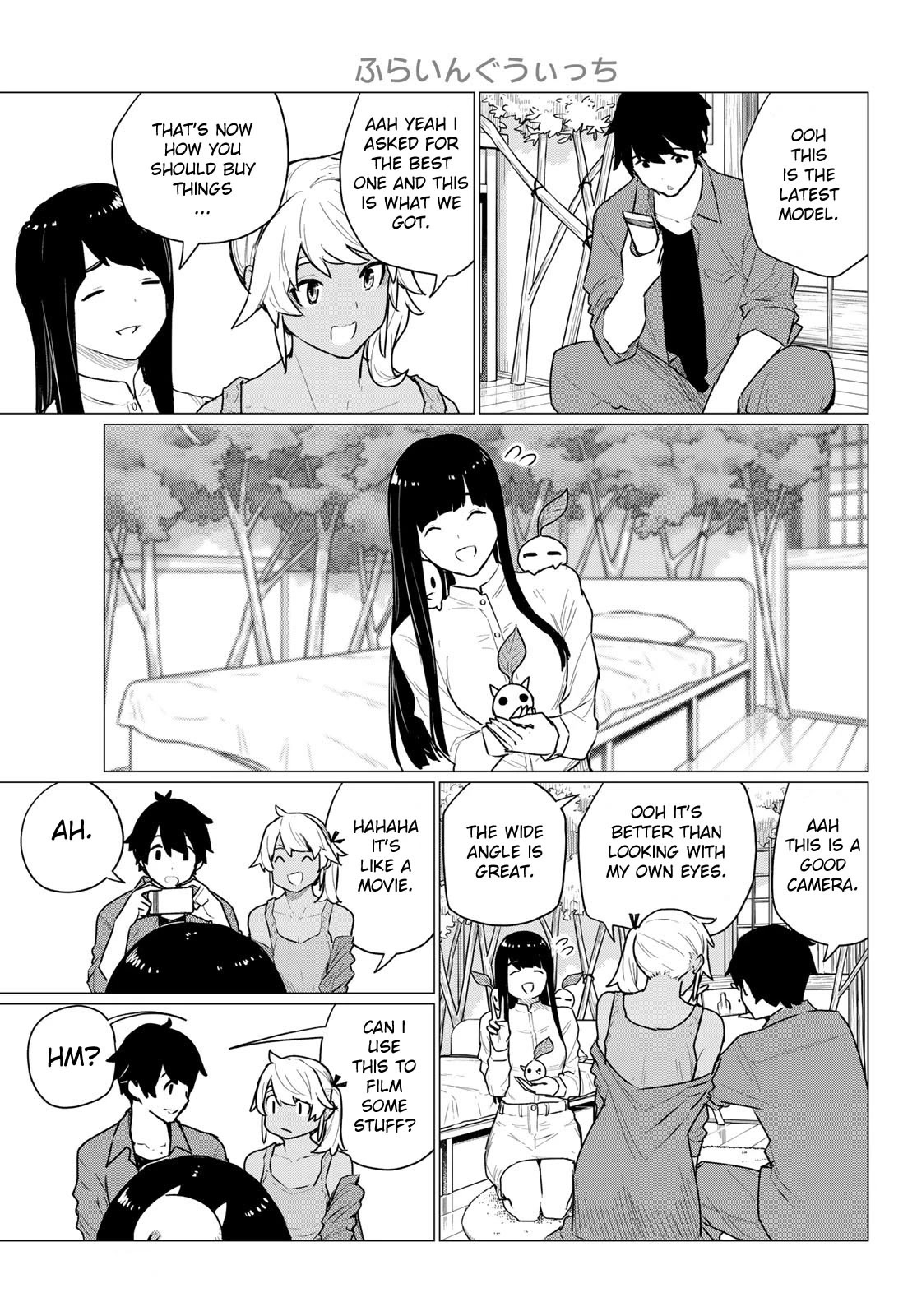 Flying Witch (ISHIZUKA Chihiro) Chapter 72 page 7 - Chapter 72: Sudden gremlin