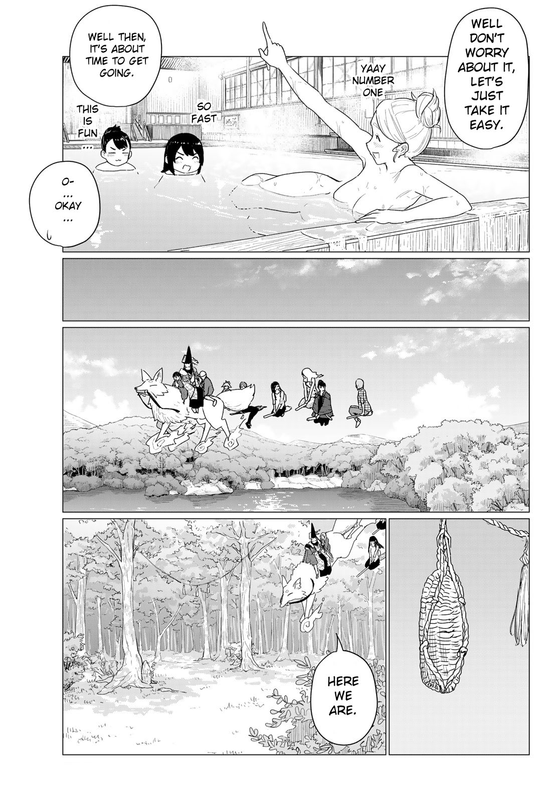 Flying Witch (ISHIZUKA Chihiro) Chapter 73 page 13 - Chapter 73: Soothing the soul and saving the world