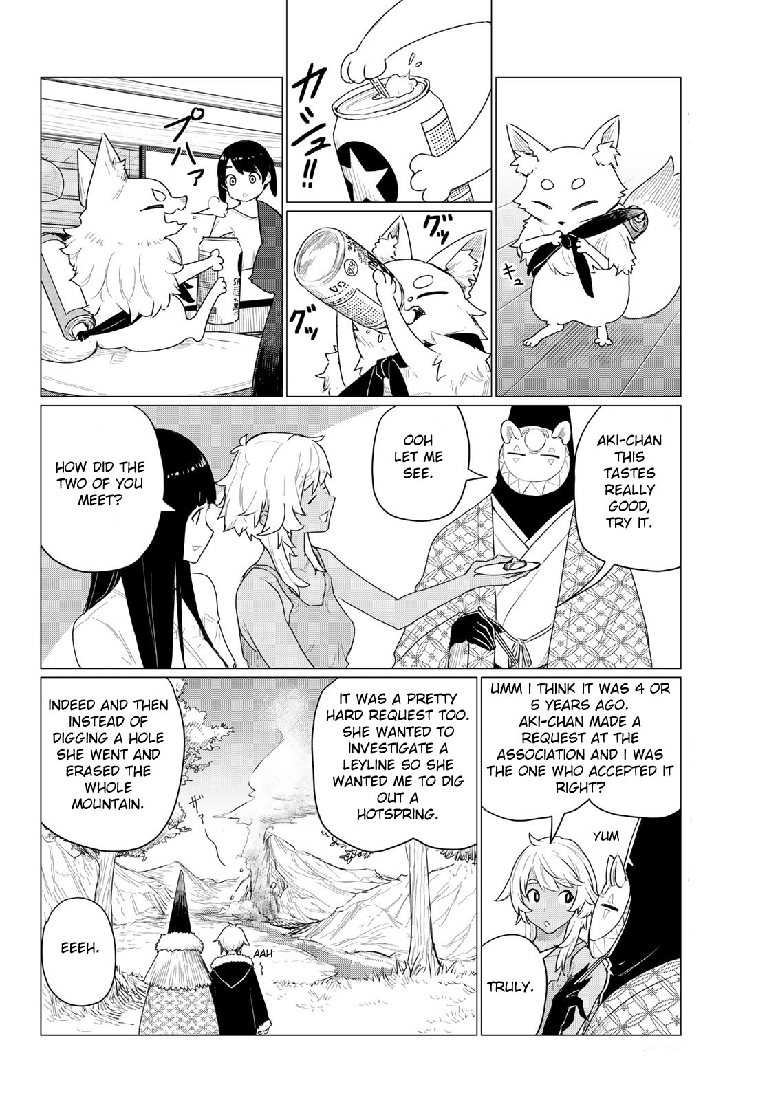 Flying Witch (ISHIZUKA Chihiro) Chapter 73 page 4 - Chapter 73: Soothing the soul and saving the world
