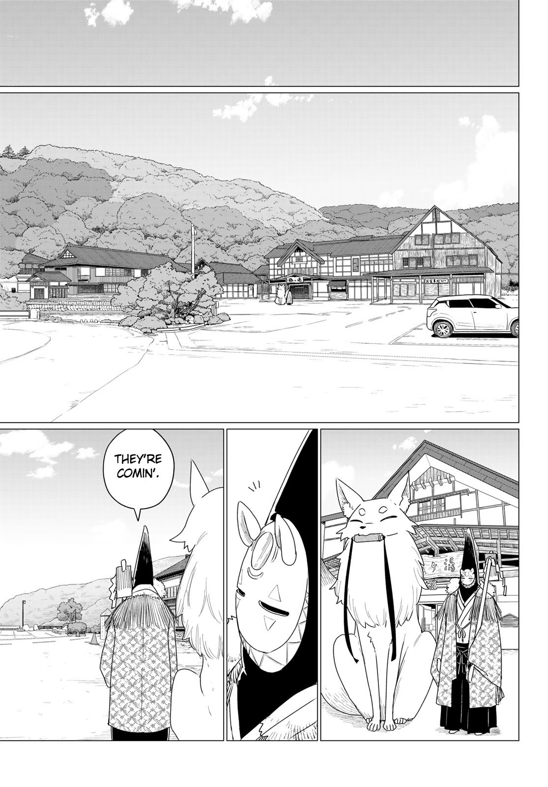 Flying Witch (ISHIZUKA Chihiro) Chapter 73 page 7 - Chapter 73: Soothing the soul and saving the world