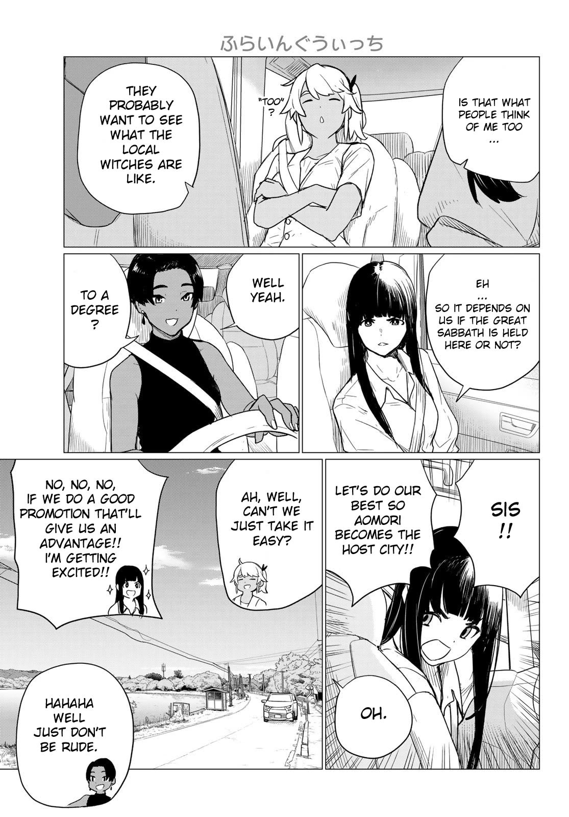 Flying Witch (ISHIZUKA Chihiro) Chapter 75 page 11 - Chapter 75: Host city nomination