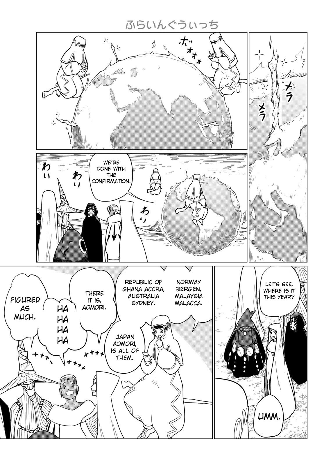 Flying Witch (ISHIZUKA Chihiro) Chapter 75 page 7 - Chapter 75: Host city nomination