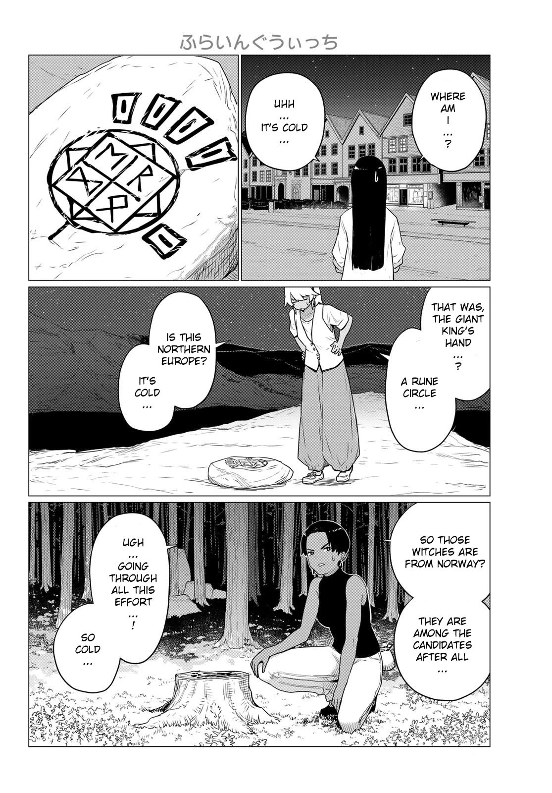 Flying Witch (ISHIZUKA Chihiro) Chapter 76 page 8 - Chapter 76: The great sabbat venue contest