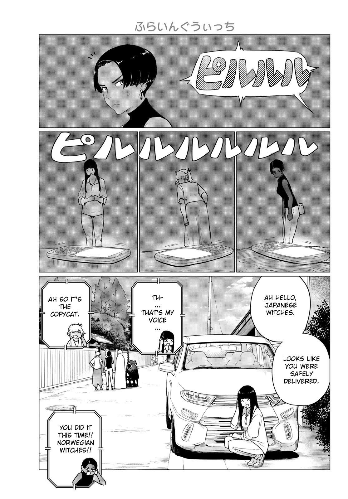 Flying Witch (ISHIZUKA Chihiro) Chapter 76 page 9 - Chapter 76: The great sabbat venue contest
