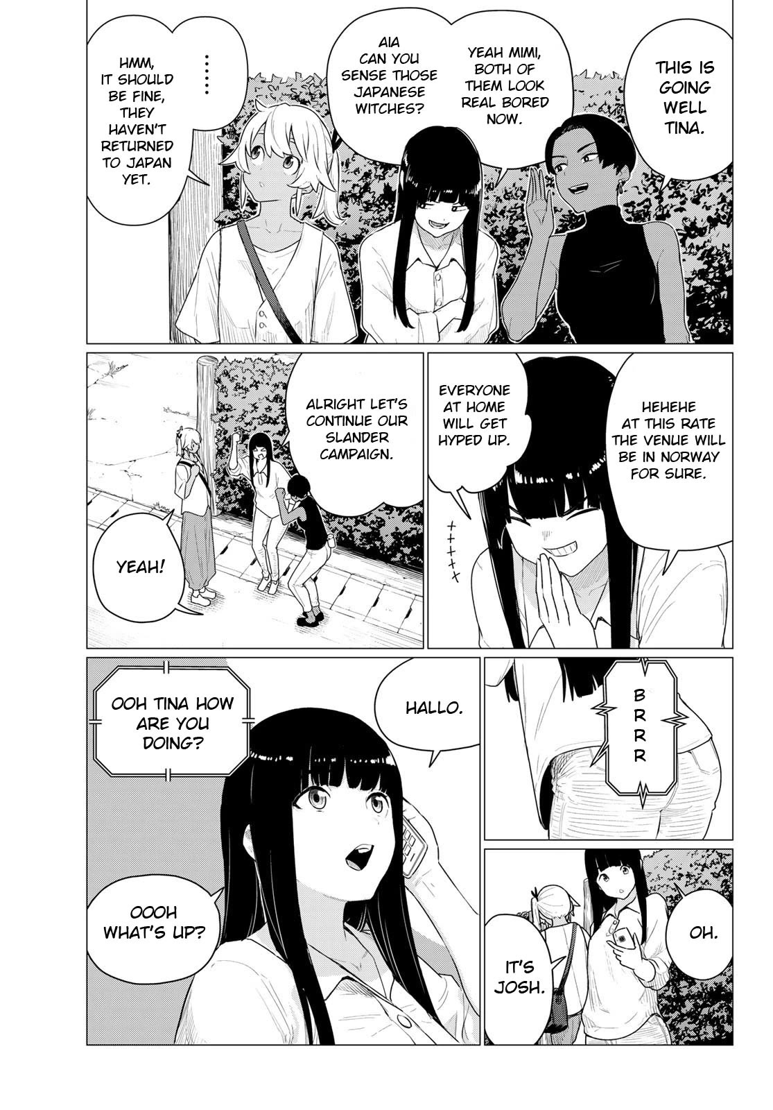 Flying Witch (ISHIZUKA Chihiro) Chapter 77 page 15 - Chapter 77: Friendly face first fall