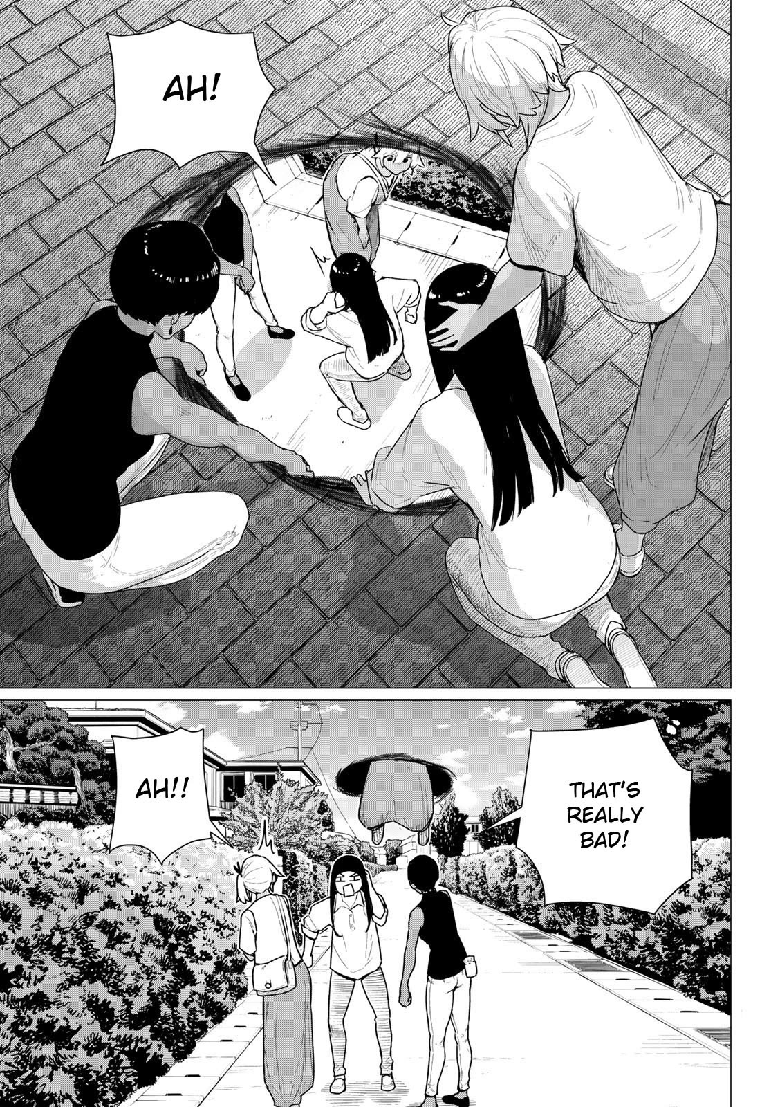 Flying Witch (ISHIZUKA Chihiro) Chapter 77 page 17 - Chapter 77: Friendly face first fall