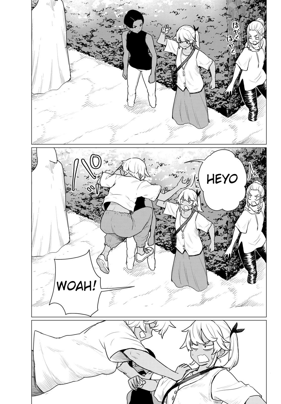 Flying Witch (ISHIZUKA Chihiro) Chapter 77 page 27 - Chapter 77: Friendly face first fall