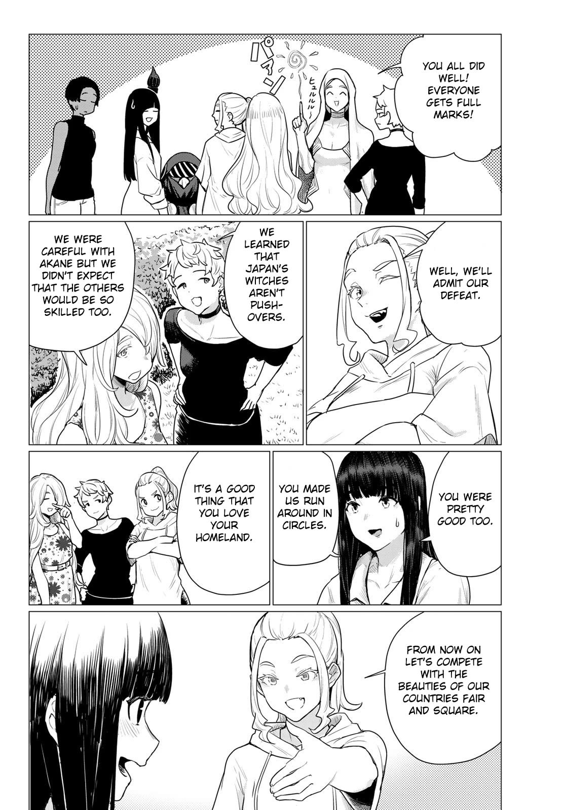 Flying Witch (ISHIZUKA Chihiro) Chapter 77 page 32 - Chapter 77: Friendly face first fall