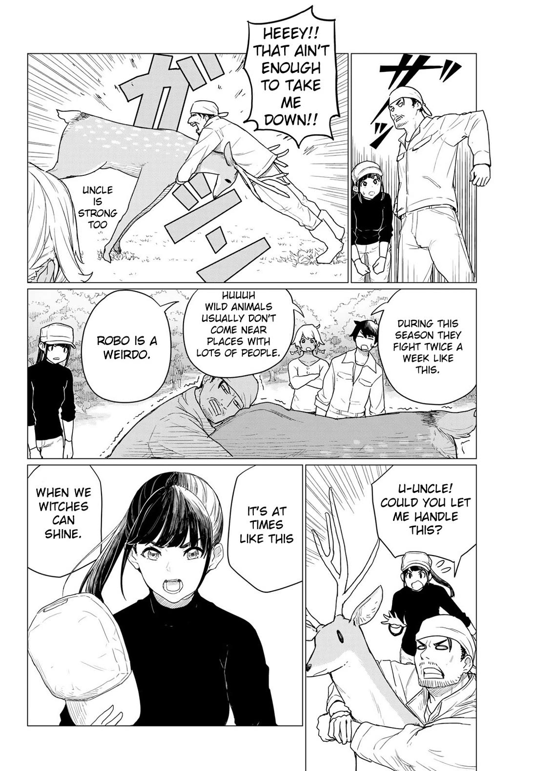 Flying Witch (ISHIZUKA Chihiro) Chapter 78 page 20 - Chapter 78: The beast knows leaved flavors