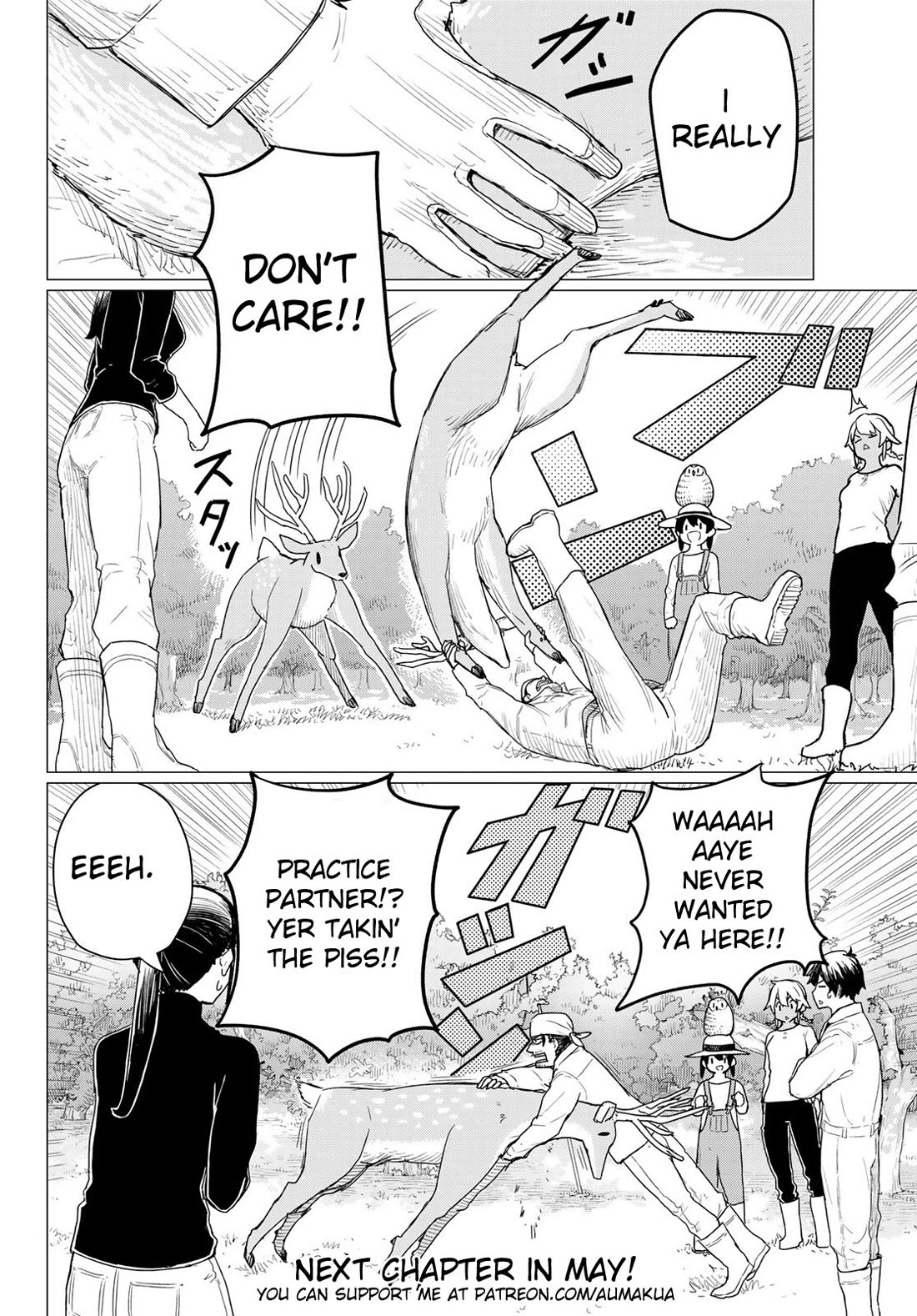 Flying Witch (ISHIZUKA Chihiro) Chapter 78 page 28 - Chapter 78: The beast knows leaved flavors