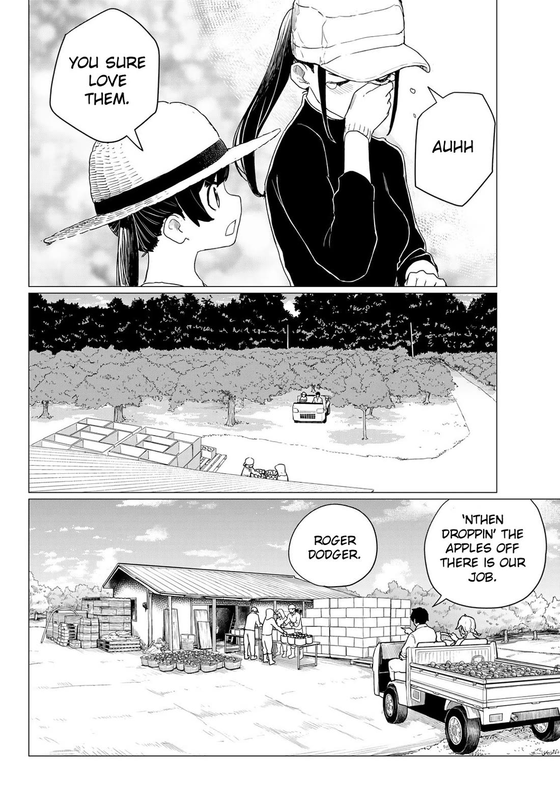 Flying Witch (ISHIZUKA Chihiro) Chapter 78 page 6 - Chapter 78: The beast knows leaved flavors