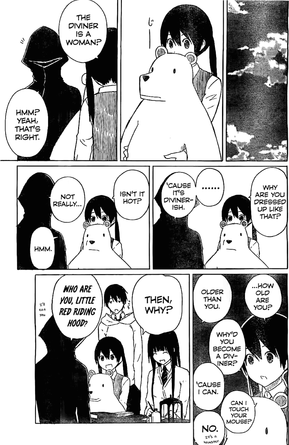Flying Witch (ISHIZUKA Chihiro) Chapter 8 page 19 - Chapter 8: Diviner Among The Cherry Blossoms