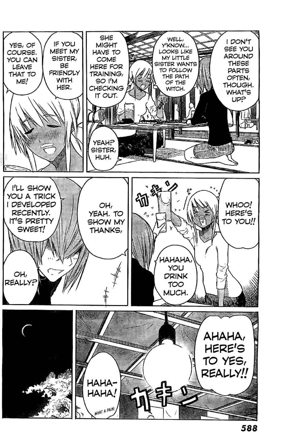 Flying Witch (ISHIZUKA Chihiro) Chapter 8 page 2 - Chapter 8: Diviner Among The Cherry Blossoms
